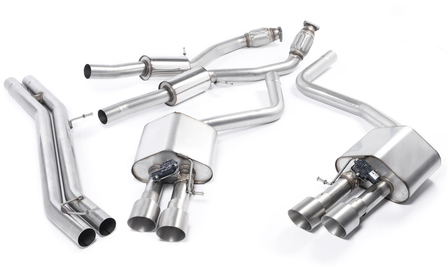 Sistema Cat-back Milltek - Audi S8 D4 4.0 TFSI quattro Tiptronic