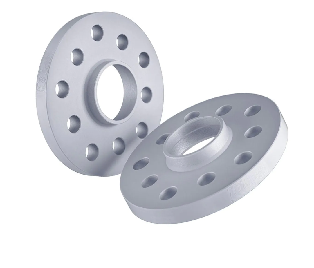 2 pares de espaciadores H&R 15mm para Audi A3, S3, RS3, A4, RS4, S4, A6, S6, RS6, A8, S8, A8L, Allroad, Q2, Q3, R8, TT (Incluye Birlos)