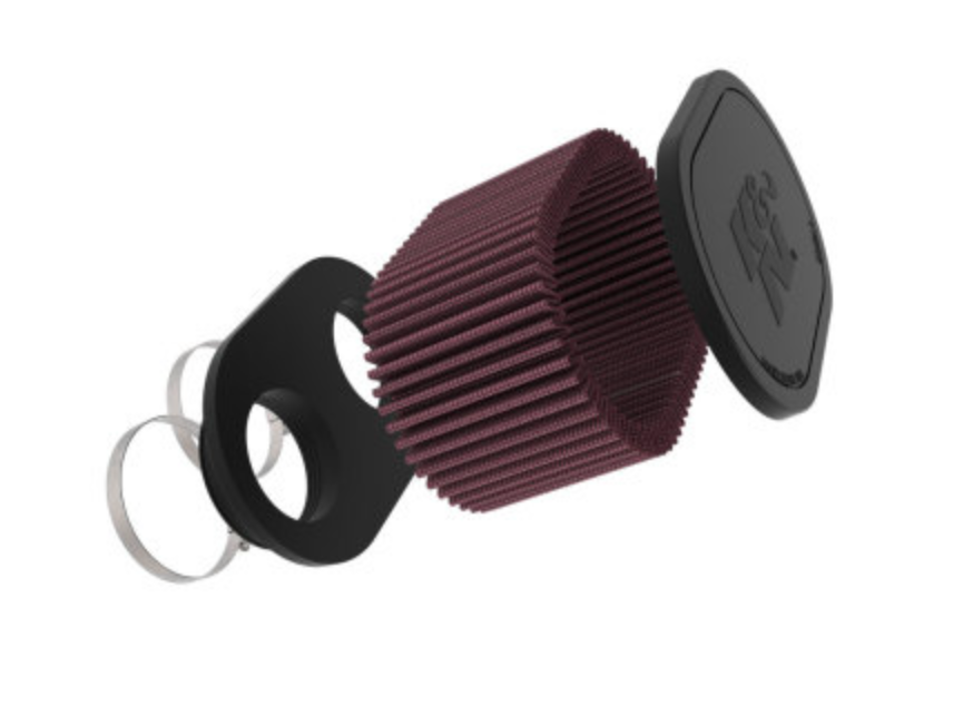 Filtro de Aire K&N Universal Clamp-On de Alto Flujo