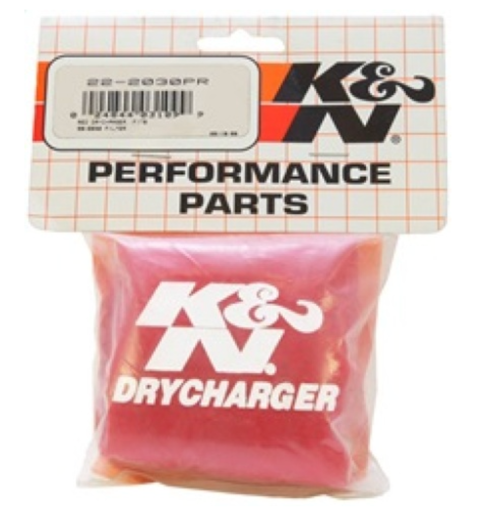 Funda K&N Drycharger para Filtro de Aire Cónico Redondo