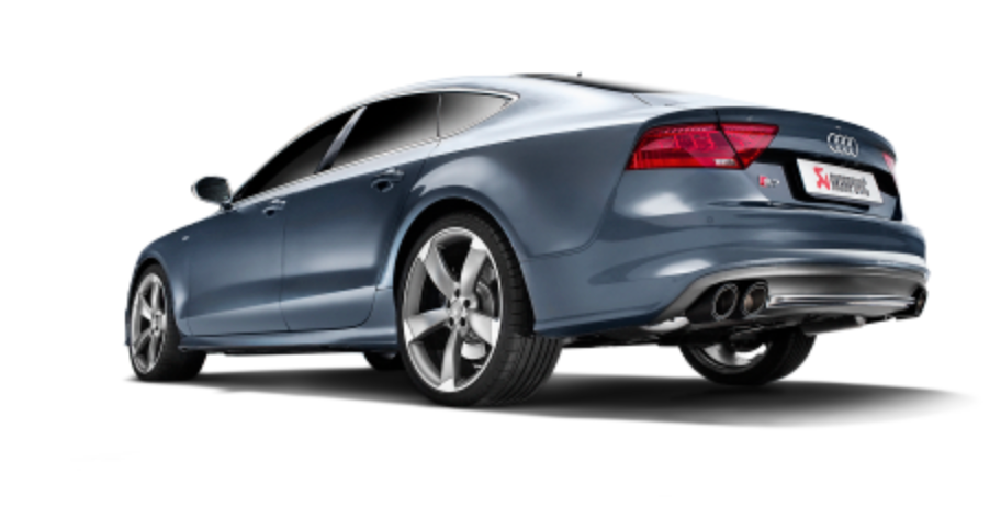 Sistema de Escape Akrapovic Evo Cat-Back (Titanio) Audi S6 2013-2017