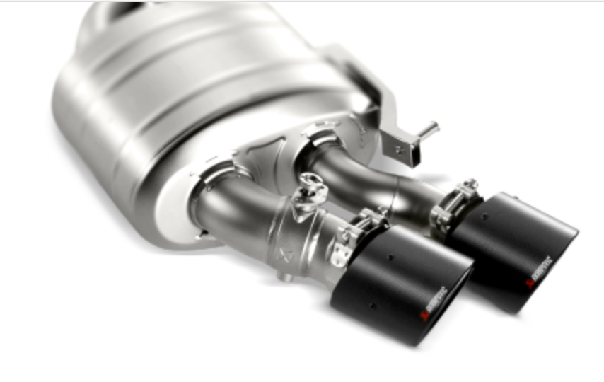 Sistema de Escape Akrapovic Evo Cat-Back (Titanio) Audi S6 2013-2017