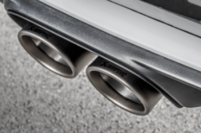 Juego de Puntas de Escape Akrapovic (Titanio) Porsche 911 GT3 2018