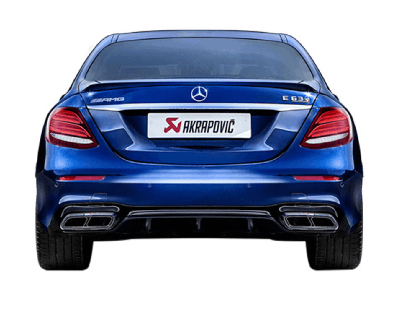 Sistema Cat-Back Akrapovič Evolution Titanio Mercedes-AMG E63 (W213) - Sin Puntas