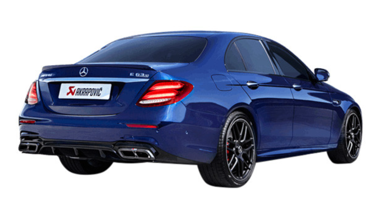 Sistema Cat-Back Akrapovič Evolution Titanio Mercedes-AMG E63 (W213) - Sin Puntas