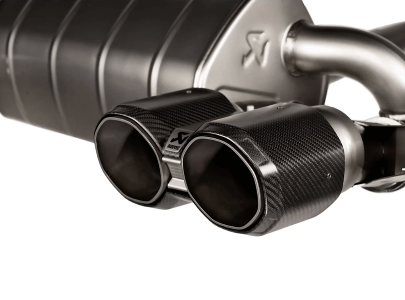 Set de Puntas de Escape Akrapovic Carbono Octagonal BMW M2 / M3 / M4
