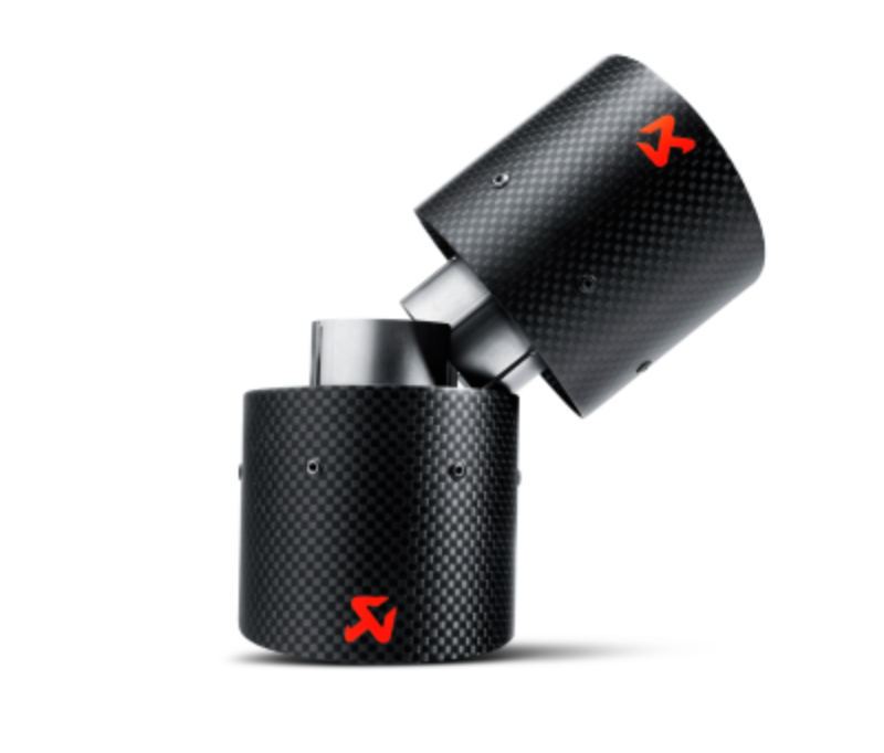 Juego de Puntas de Escape Akrapovic (Fibra de Carbono) MINI Cooper S 07-14