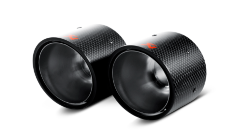 Juego de Puntas de Escape Akrapovic (Fibra de Carbono) MINI Cooper S 07-14