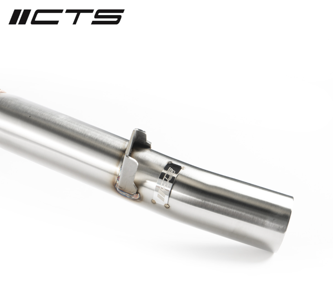Downpipe CTS Turbo EVO4 AWD Race MK8 VW Golf R / 8Y Audi S3