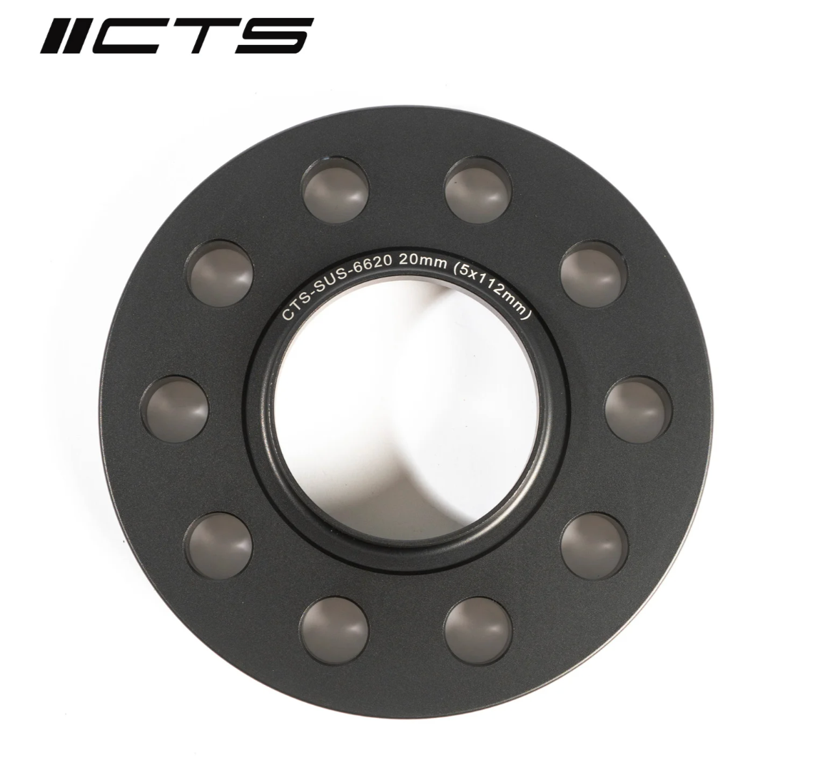 Espaciadores de rueda centrados en cubo CTS Turbo (con labio) +20 mm | 5×112CB 66.6 – AUDI