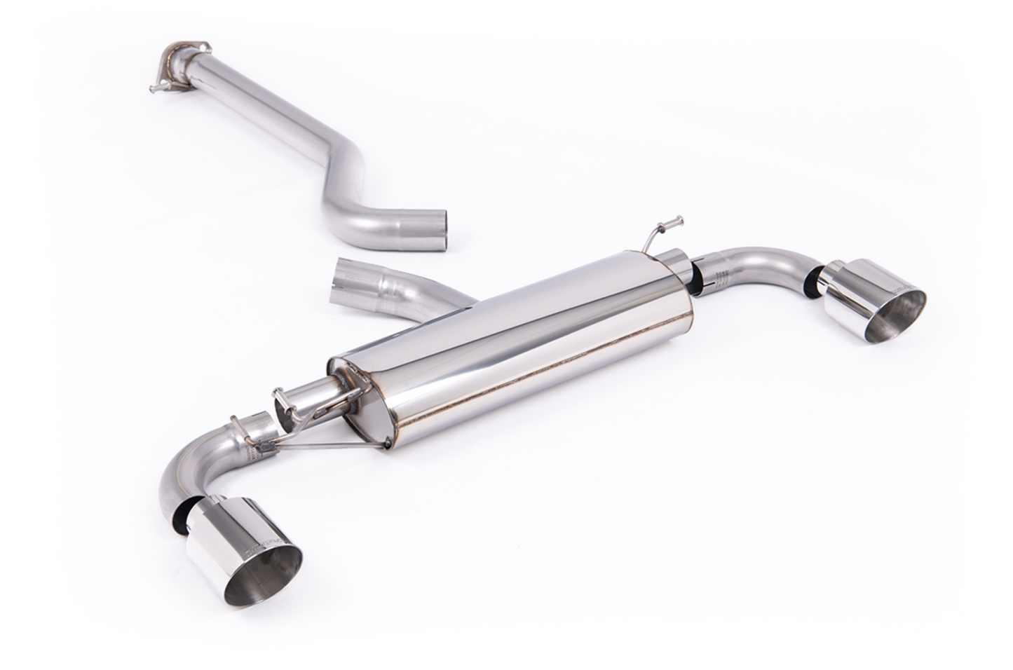 Sistema DPF-Back Milltek No Resonado con Puntas de Acero Inoxidable Toyota GR Yaris