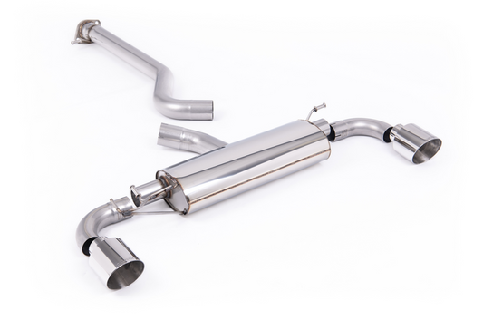 Sistema DPF-Back Milltek No Resonado con Puntas de Acero Inoxidable Toyota GR Yaris