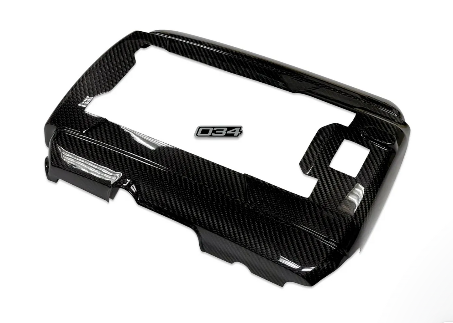 Tapa de Motor de Fibra de Carbono 034Motorsport VW Golf/GTI/Golf R MK7/7.5