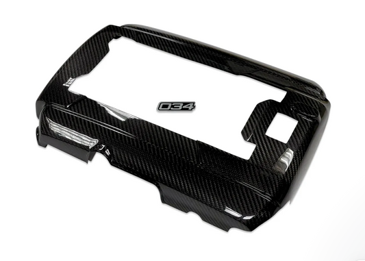 Tapa de Motor de Fibra de Carbono 034Motorsport VW Golf/GTI/Golf R MK7/7.5