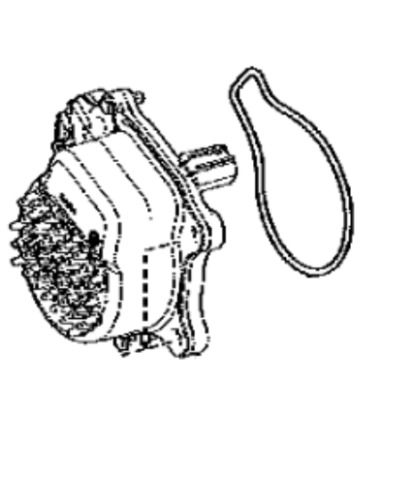 Bomba de Agua Original Toyota Prius 2016-2024