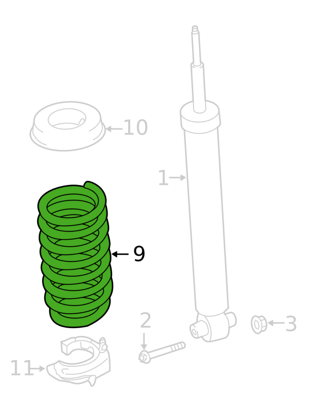 Resortes Traseros Originales BMW M2 F87