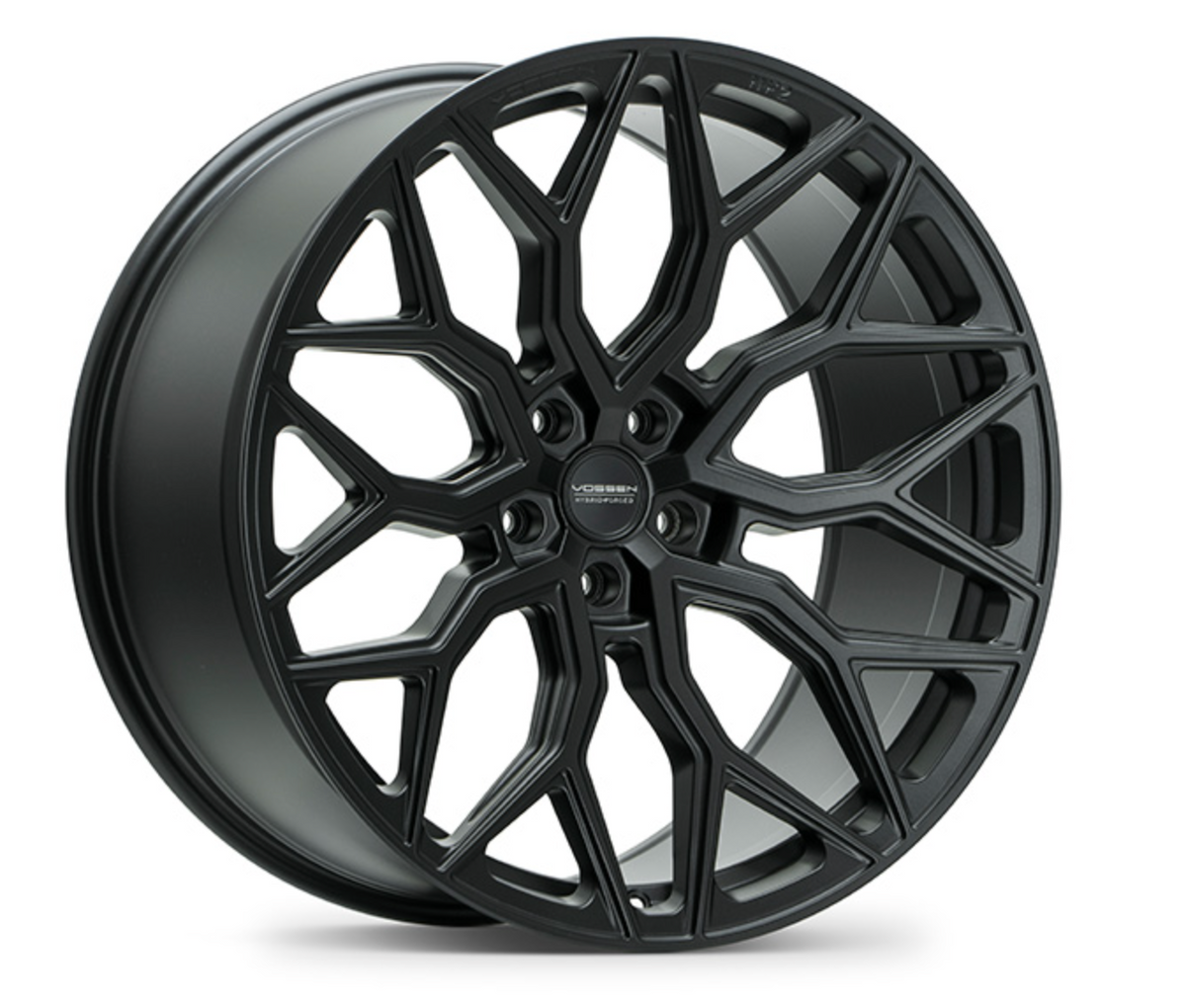 Juego de Rines Vossen HF-2 22x10.5 Satin Black Porsche Macan