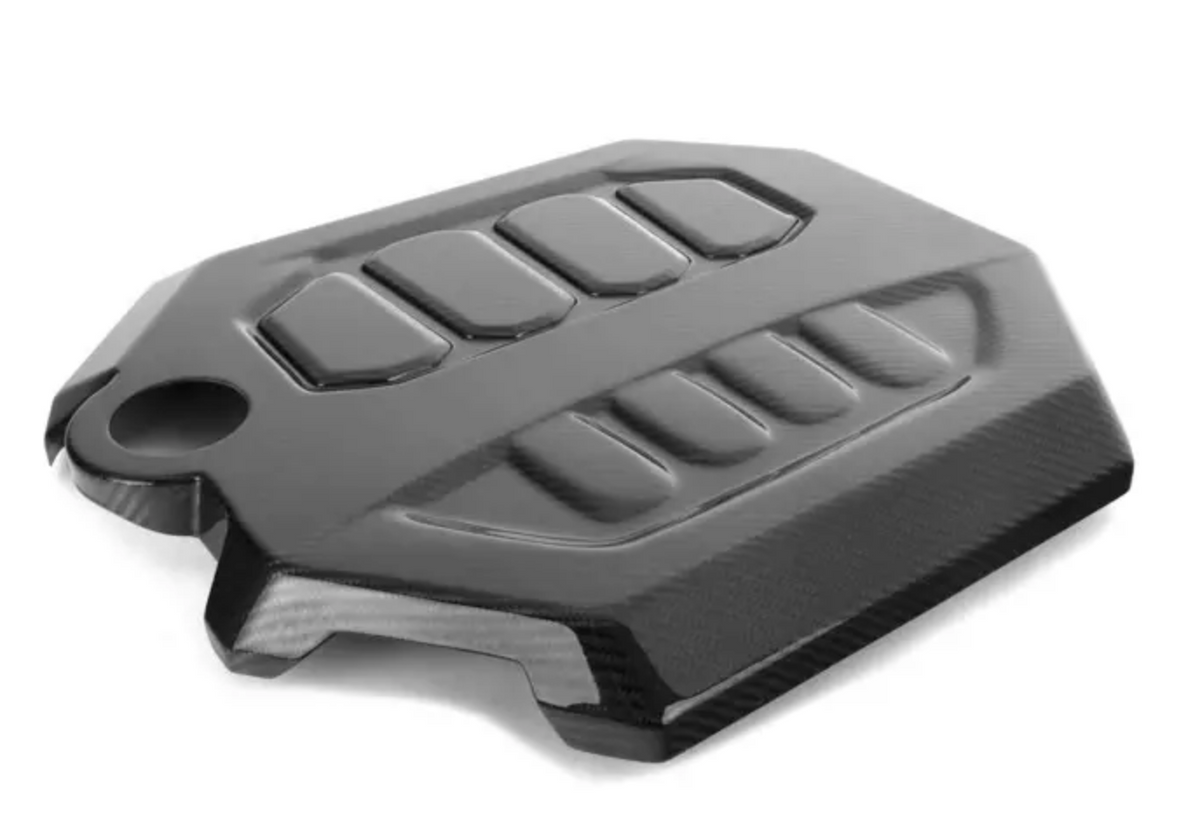 ECS Tuning Tapa de motor en fibra de carbono - MK8 GTI/Golf R & 8Y A3/S3