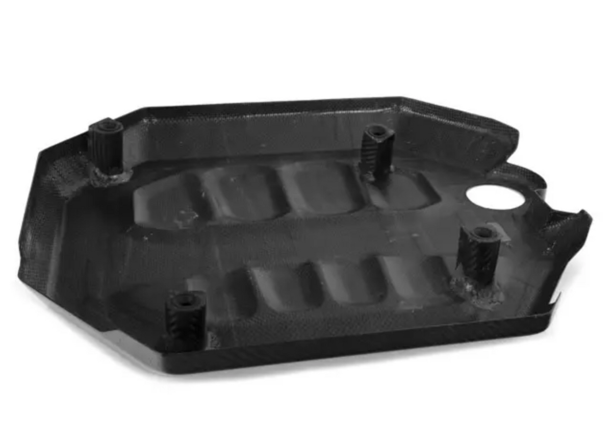 ECS Tuning Tapa de motor en fibra de carbono - MK8 GTI/Golf R & 8Y A3/S3