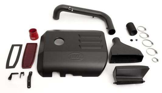 BMC Carbon Racing Filters para 06-09 Seat Leon II 2.0L TFSI FR Flat Carbon Racing Filter Induction System Kit