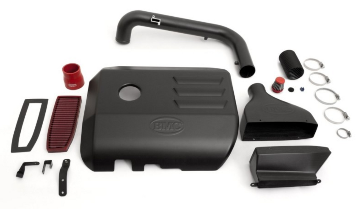 BMC Carbon Racing Filters para 2009 VW Golf VI R Flat Carbon Racing Filter Induction System Kit