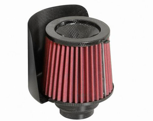 BMC Carbon Racing Filters para Universal 90mm Conical Carbon Racing Filter w/Shield &amp; Reducer