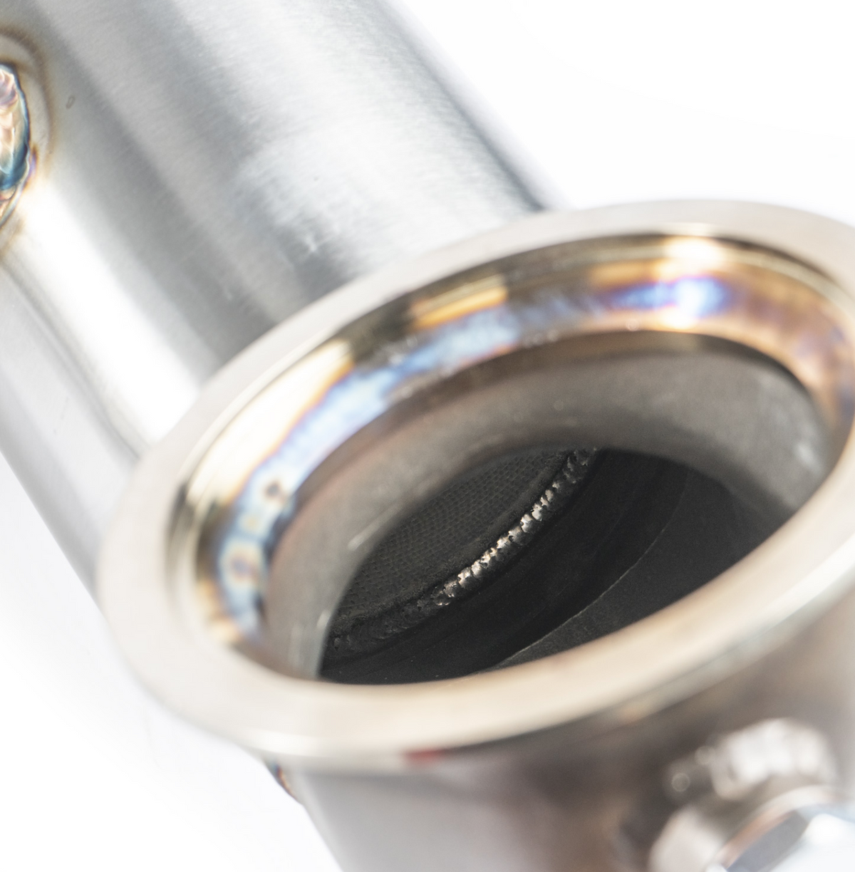 Catalizador de Alto Flujo CTS Turbo EVO4 FWD - MK8 VW GTI / 8Y Audi A3