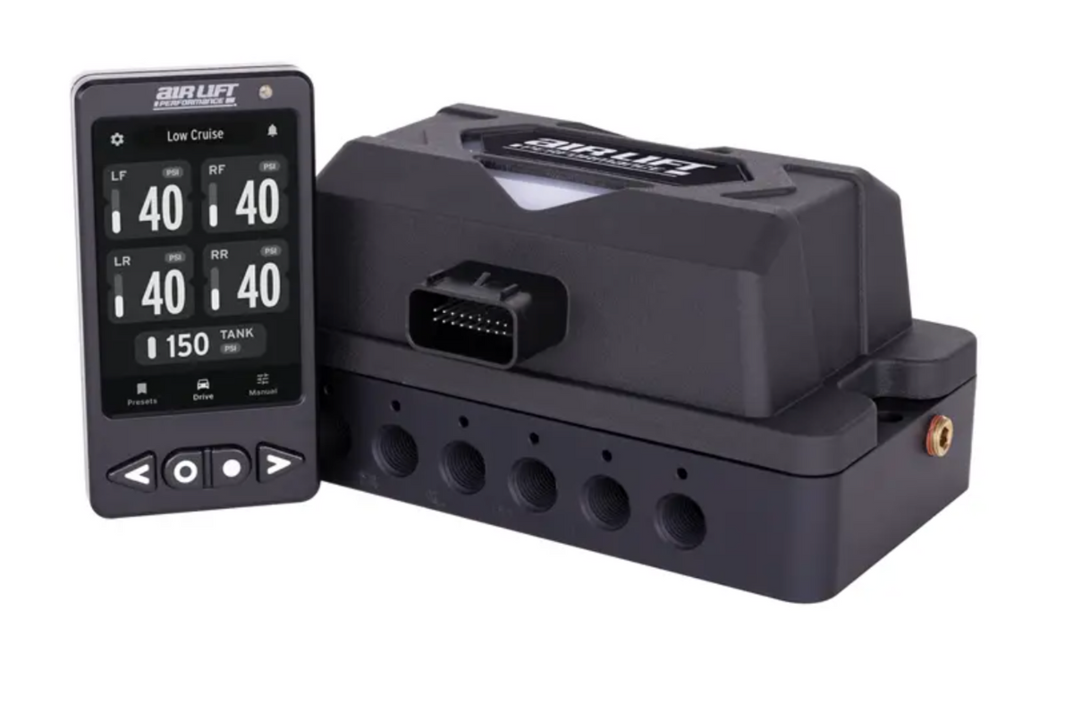 Controlador de Aire Air Lift Performance con tanque y compresor