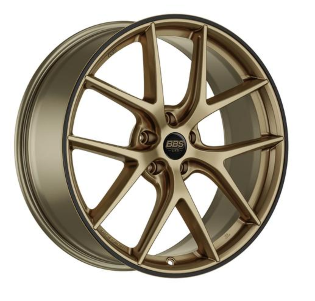 Juego de Rines BBS CIR Bronze Matte 19" 5x112