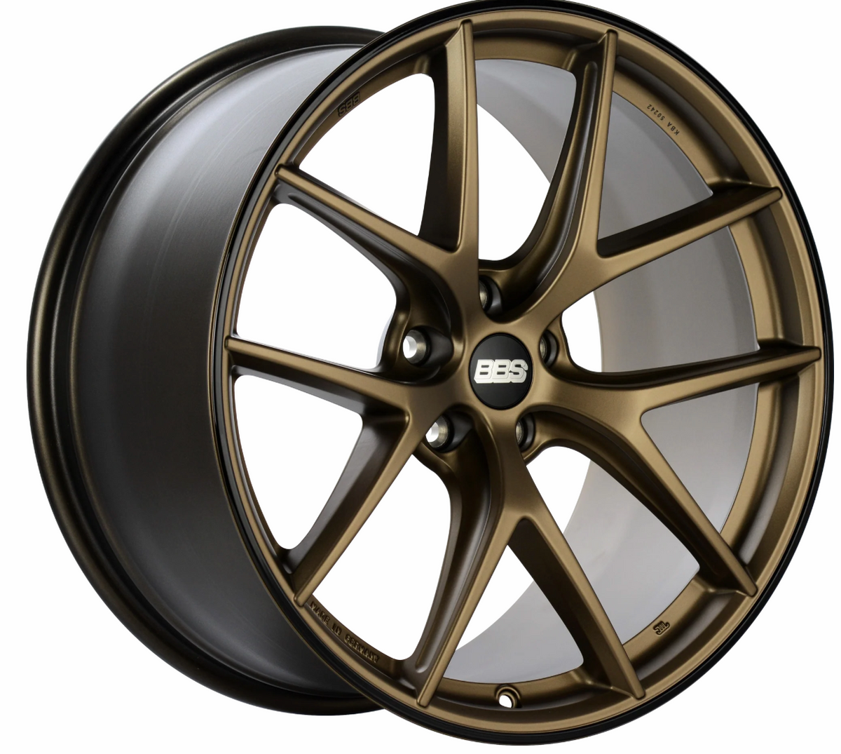 Juego de Rines BBS CIR Bronze Matte 19" 5x112