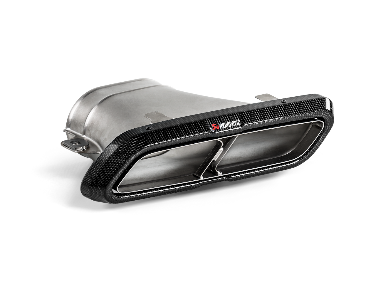 Set de Puntas de Escape Akrapovic Carbono Alto Brillo Mercedes-AMG E63 (W213)
