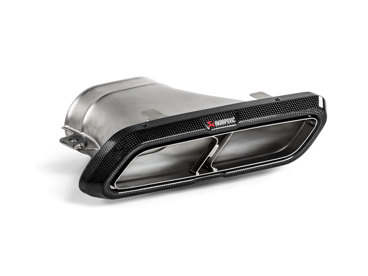 Set de Puntas de Escape Akrapovic Carbono Alto Brillo Mercedes-AMG E63 (W213)