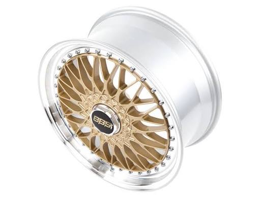 Juego de Rines BBS Super RS 19" Gold 5x112