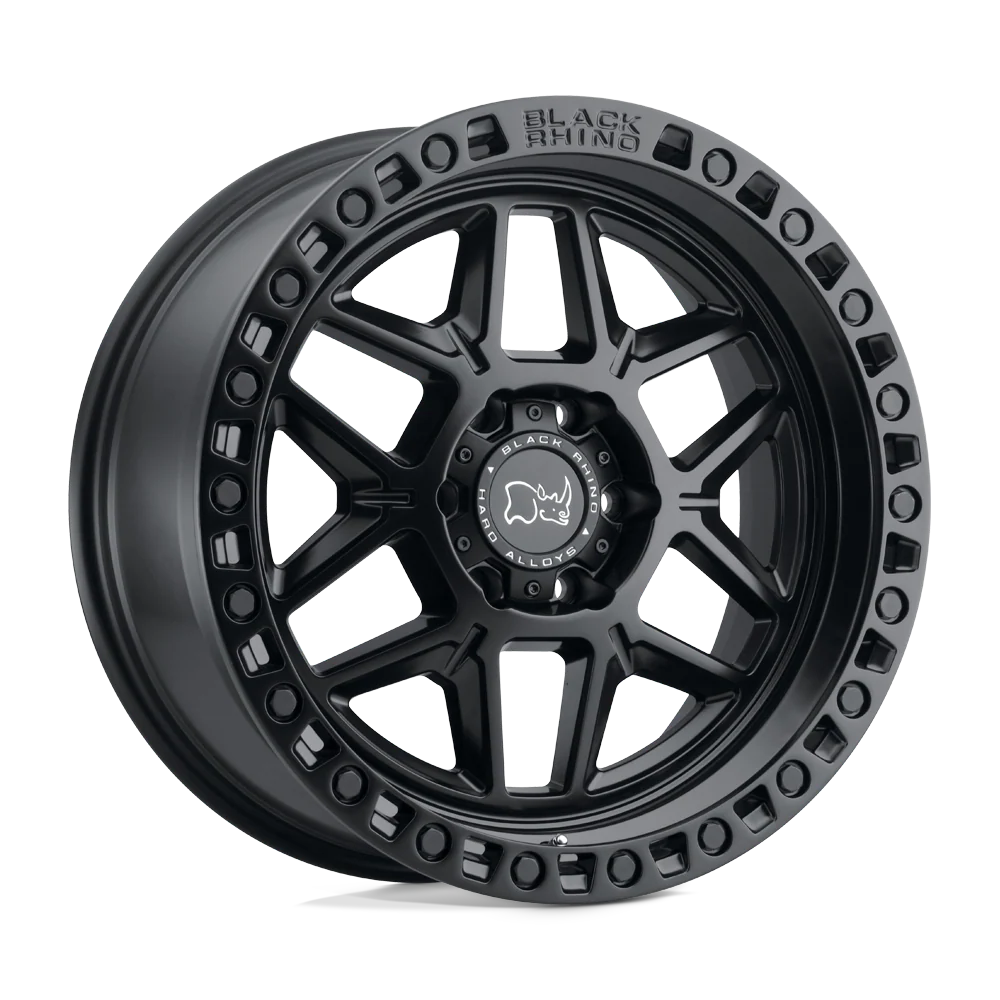Juego de 5 Rines Black Rhino Kelso 17x9 Satin Black