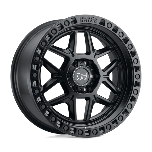 Juego de 5 Rines Black Rhino Kelso 17x9 Satin Black