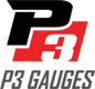 Logo P3 Gauges — Distribuidor oficial México